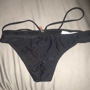 Forever 21 black bikini bottoms size M